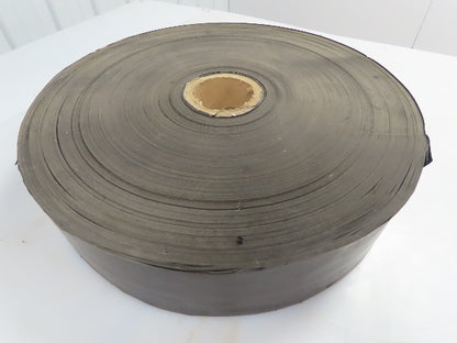 12140 Flexible Magnetic Strip Tape Adhesive Back 12 Mil x  4"x 1300' Roll Black