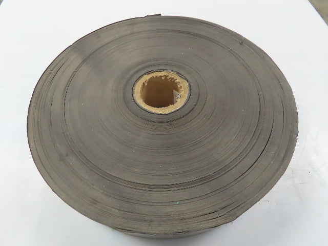 12140 Flexible Magnetic Strip Tape Adhesive Back 12 Mil x  4"x 1300' Roll Black