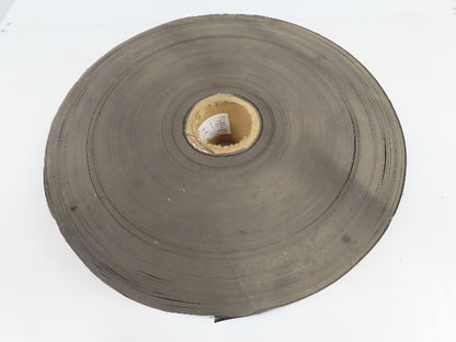 12140 Flexible Magnetic Strip Tape Adhesive Back 12 Mil x  4"x 1300' Roll Black