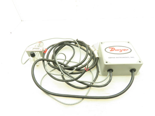 Dwyer VASP-1 Series VASP VisiFloat Flowmeter Flowswitch with Power Converter Pak