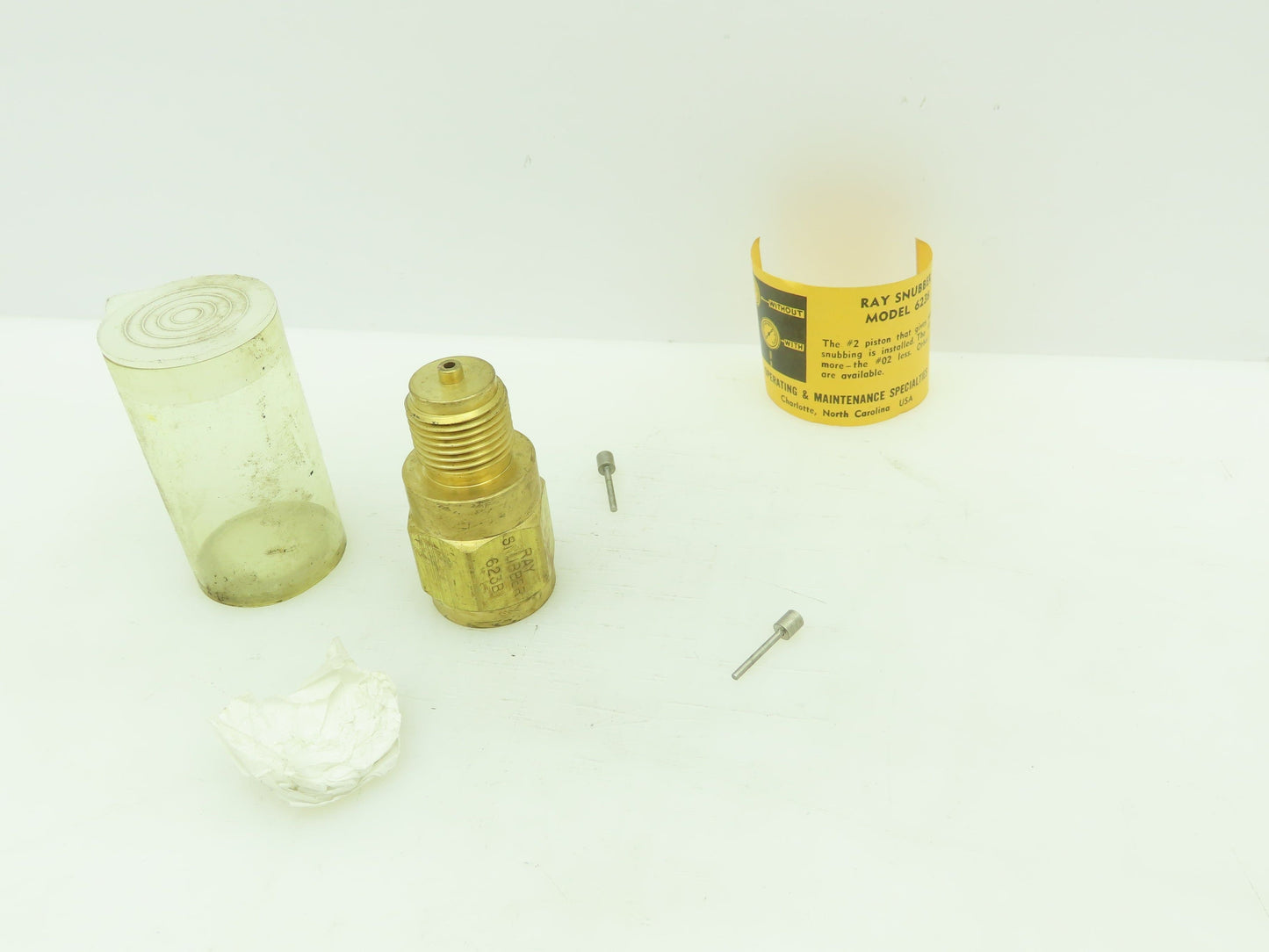 Ray 623B Hydraulic Piston Snubber 3/4"NPT Solid Body