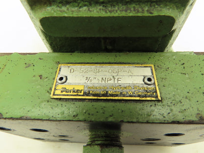 Parker D-52-SP-06P-A Hydraulic Proportional Relief Flow Control Valve R3MM10