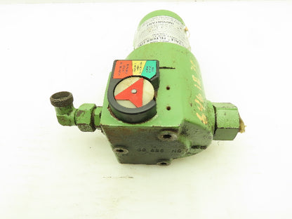 Parker 25-P-10C-ME-85-CC Tell Tale Hydraulic Inline Filter Bowl 1" BSP