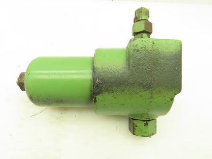 Parker 25-P-10C-ME-85-CC Tell Tale Hydraulic Inline Filter Bowl 1" BSP