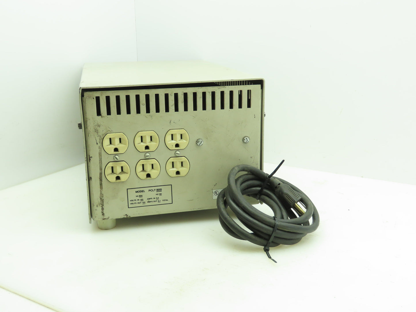 Shape Magnetronics Model PCLT 800 LineTamer Power Line Conditioner VA 800