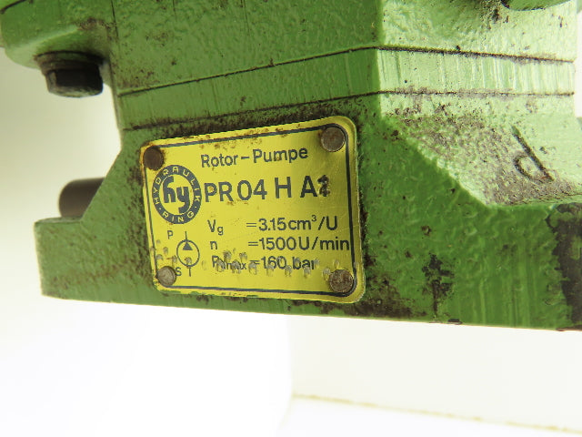 Siemens Hydraulik Ring Rotor Pump Motor 460V 1.3kW 1.75Hp 1710 RPM  PR-04-H-A1