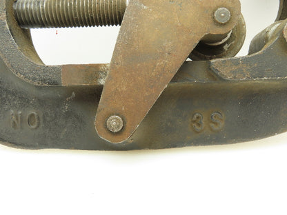 No 3S Heavy Duty Pipe Cutter One Wheel 1"-3" T-Bar Tightener