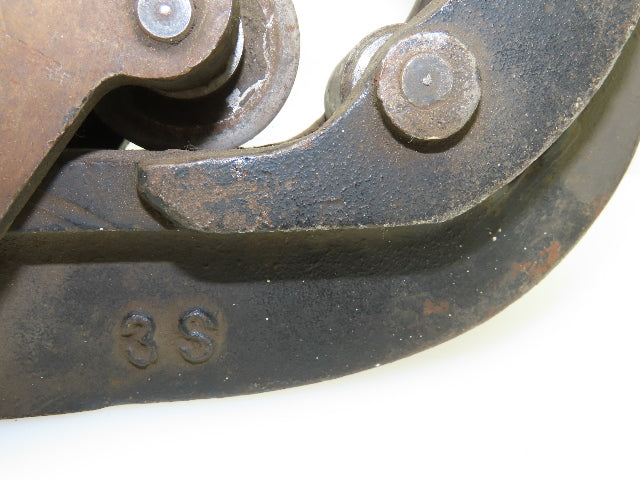 No 3S Heavy Duty Pipe Cutter One Wheel 1"-3" T-Bar Tightener