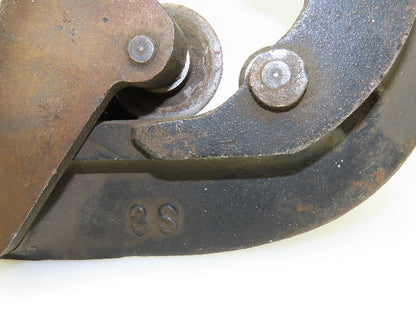 No 3S Heavy Duty Pipe Cutter One Wheel 1"-3" T-Bar Tightener