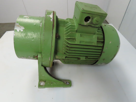 Siemens 1 LA3130-4AA91-Z Electric Motor 460V Y 6.3kW 8.4Hp 1755 RPM  IEC 132S