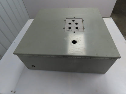 Wiegmann B242409CH Electrical Enclosure w/ Backplate 24x24x9"