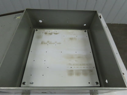 Wiegmann B242409CH Electrical Enclosure w/ Backplate 24x24x9"