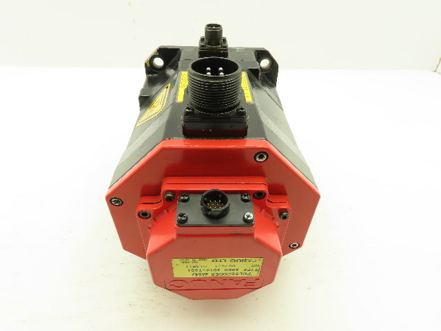 Fanuc am8/4000i A06B-0235-B605 Servo Motor W/A860-2014-T301 Pulsecoder Encoder
