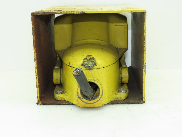 Square D 2502-B10 Elect Foot Control Switch Momentary Action w/Steel Toe Guard
