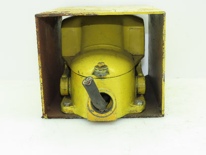 Square D 2502-B10 Elect Foot Control Switch Momentary Action w/Steel Toe Guard