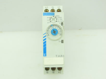 Crouzet 88-865-115 24VDC Timer Module Din Rail Mount 8A 24-240VAC