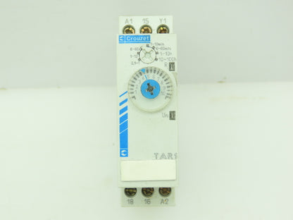 Crouzet 88-865-115 24VDC Timer Module Din Rail Mount 8A 24-240VAC