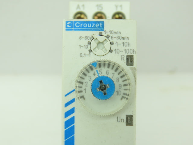 Crouzet 88-865-115 24VDC Timer Module Din Rail Mount 8A 24-240VAC