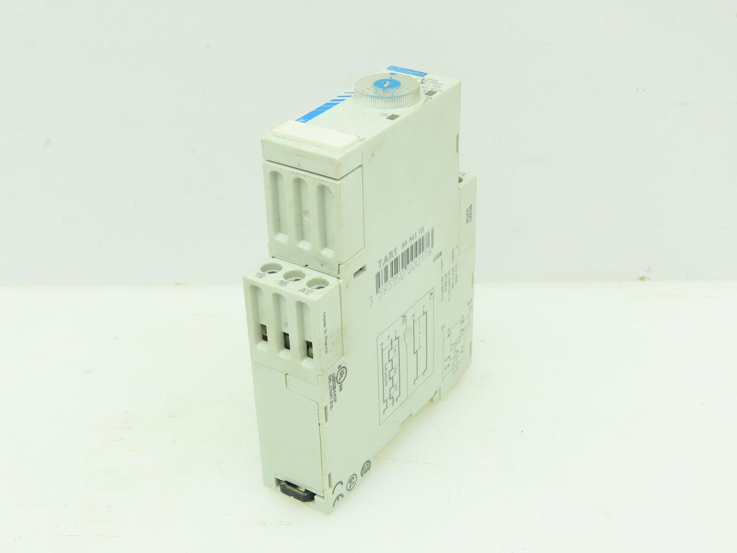 Crouzet 88-865-115 24VDC Timer Module Din Rail Mount 8A 24-240VAC