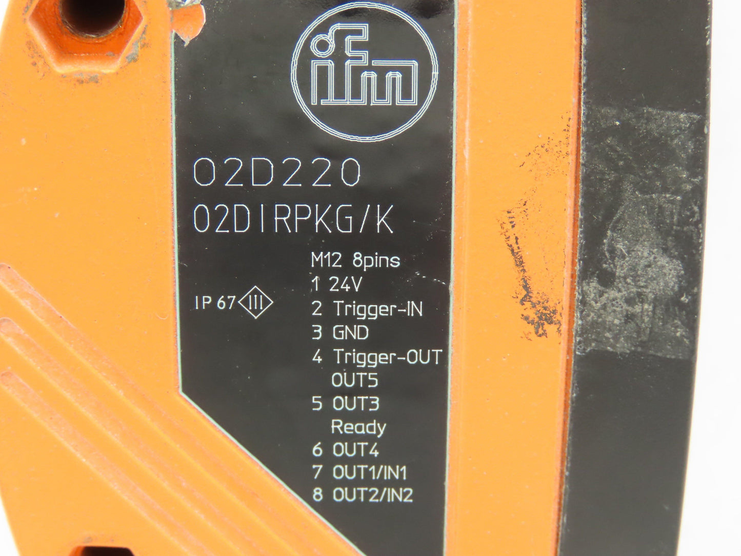 IFM 02D220 Object Recognition Sensor USIP 24VDC