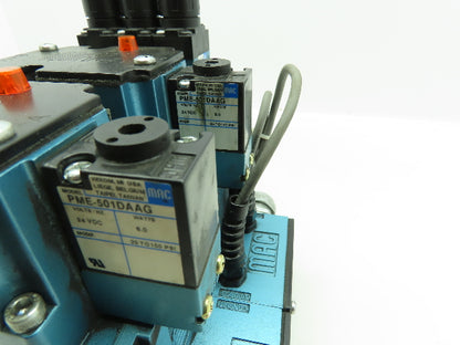 MAC MPP63A-0170 Multi-Pressure Pak Pneumatic Solenoid Air Valve Block 0-150 PSI
