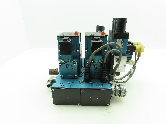 MAC MPP63A-0170 Multi-Pressure Pak Pneumatic Solenoid Air Valve Block 0-150 PSI