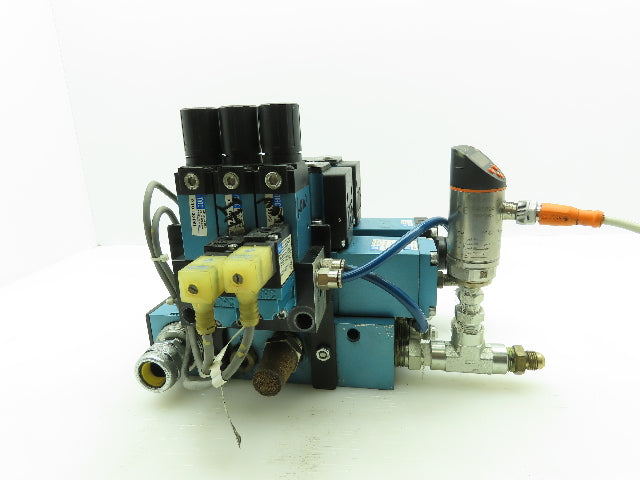 MAC MPP63A-0170 Multi-Pressure Pak Pneumatic Solenoid Air Valve Block 0-150 PSI