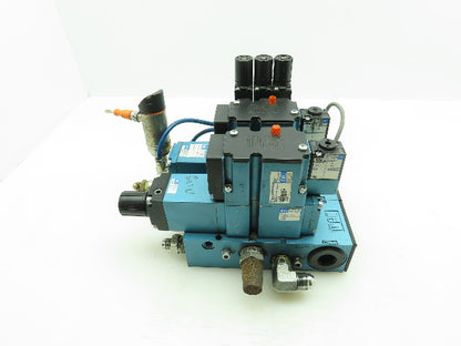 MAC MPP63A-0170 Multi-Pressure Pak Pneumatic Solenoid Air Valve Block 0-150 PSI