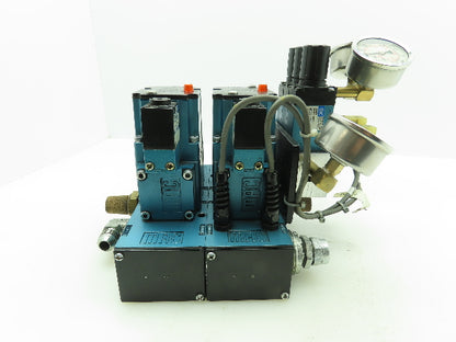 MAC MPP63A-0170 Multi-Pressure Pak Pneumatic Solenoid Air Valve Block 0-150 PSI