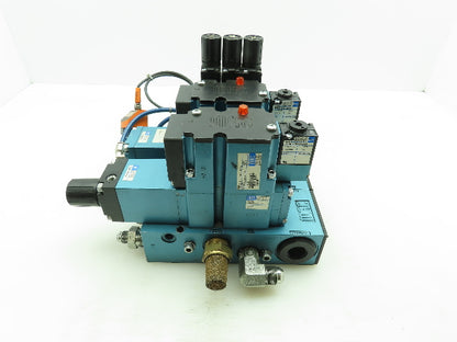 MAC MPP63A-0170 Multi-Pressure Pak Pneumatic Solenoid Air Valve Block 0-150 PSI
