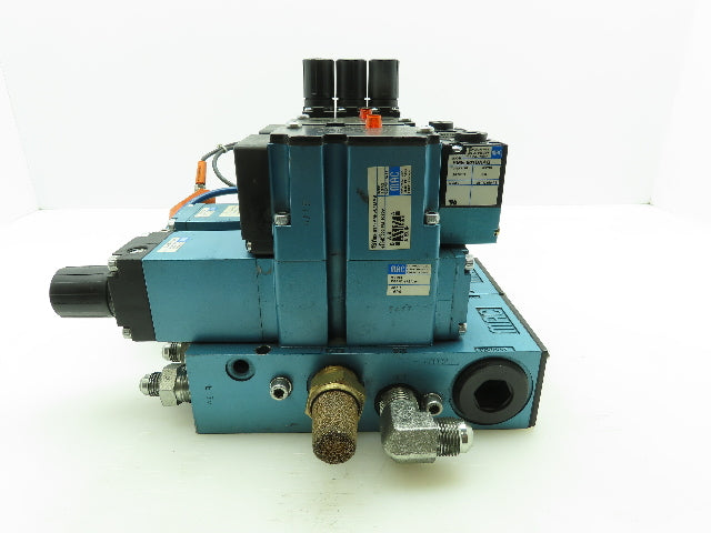 MAC MPP63A-0170 Multi-Pressure Pak Pneumatic Solenoid Air Valve Block 0-150 PSI
