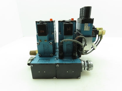 MAC MPP63A-0170 Multi-Pressure Pak Pneumatic Solenoid Air Valve Block 0-150 PSI