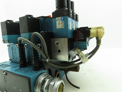 MAC MPP63A-0170 Multi-Pressure Pak Pneumatic Solenoid Air Valve Block 0-150 PSI