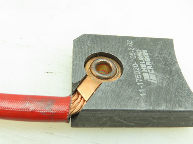 Helwig 11-175020-105-2-02 Carbon Motor Brush 2"x 1-3/4"x 1/2" LOT OF 6