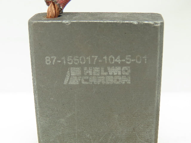 Helwig 87-155017-104-5-01 Carbon Motor Brush 1-3/4"x 1-1/2"x 1/2" LOT OF 5