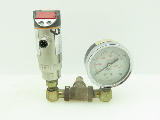 IFM PN7226 Electronic Effector Pressure Sensor Switch Monitor