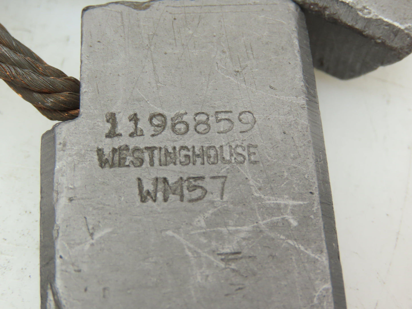 Westinghouse 1196859 WM57 Carbon Motor Brush 3/4x1-1/2x2" LOT OF 7
