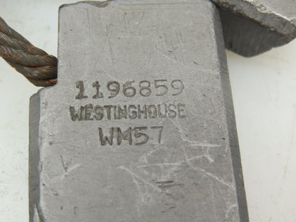 Westinghouse 1196859 WM57 Carbon Motor Brush 3/4x1-1/2x2" LOT OF 7