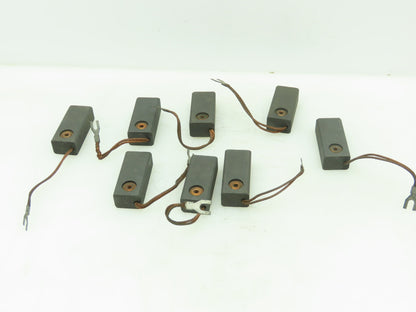 Carenco A Carbon Motor Brush 2"x 7/8"x 5/8" LOT OF 8