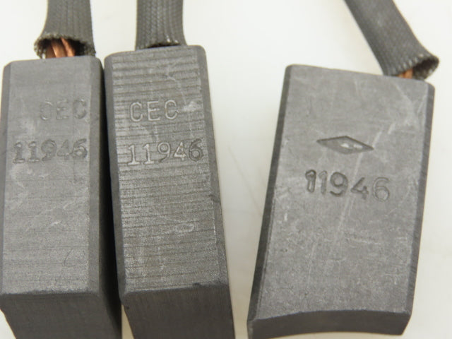 CEC 11946 Carbon Motor Brush 1-1/2"x 7/8"x 9/16" LOT OF 16