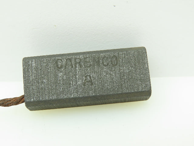Carenco A Carbon Motor Brush 1-1/2"x 5/8"x 7/16" LOT OF 9