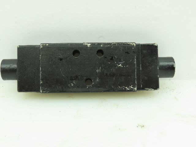 Parker 410551000 Valve Anodized Aluminum Spool Inline Valve Schrader Bellows