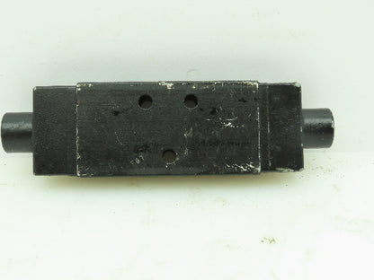 Parker 410551000 Valve Anodized Aluminum Spool Inline Valve Schrader Bellows