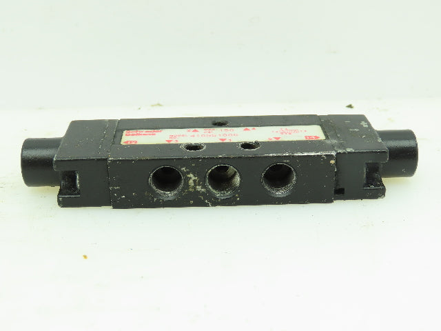 Parker 410551000 Valve Anodized Aluminum Spool Inline Valve Schrader Bellows