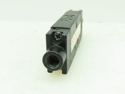 Parker 410551000 Valve Anodized Aluminum Spool Inline Valve Schrader Bellows