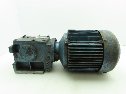 Sew-Eurodrive S40DT90S4 Gearmotor 1.5HP 2250RPM 460V 3PH 1"RH Shaft 17.3:1 Ratio