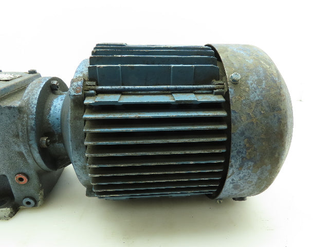 Sew-Eurodrive S40DT90S4 Gearmotor 1.5HP 2250RPM 460V 3PH 1"RH Shaft 17.3:1 Ratio