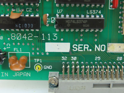 Horyu Eng. 8042-113 Circuit Board Servo Control Module