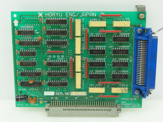Horyu Eng. 8042-113 Circuit Board Servo Control Module