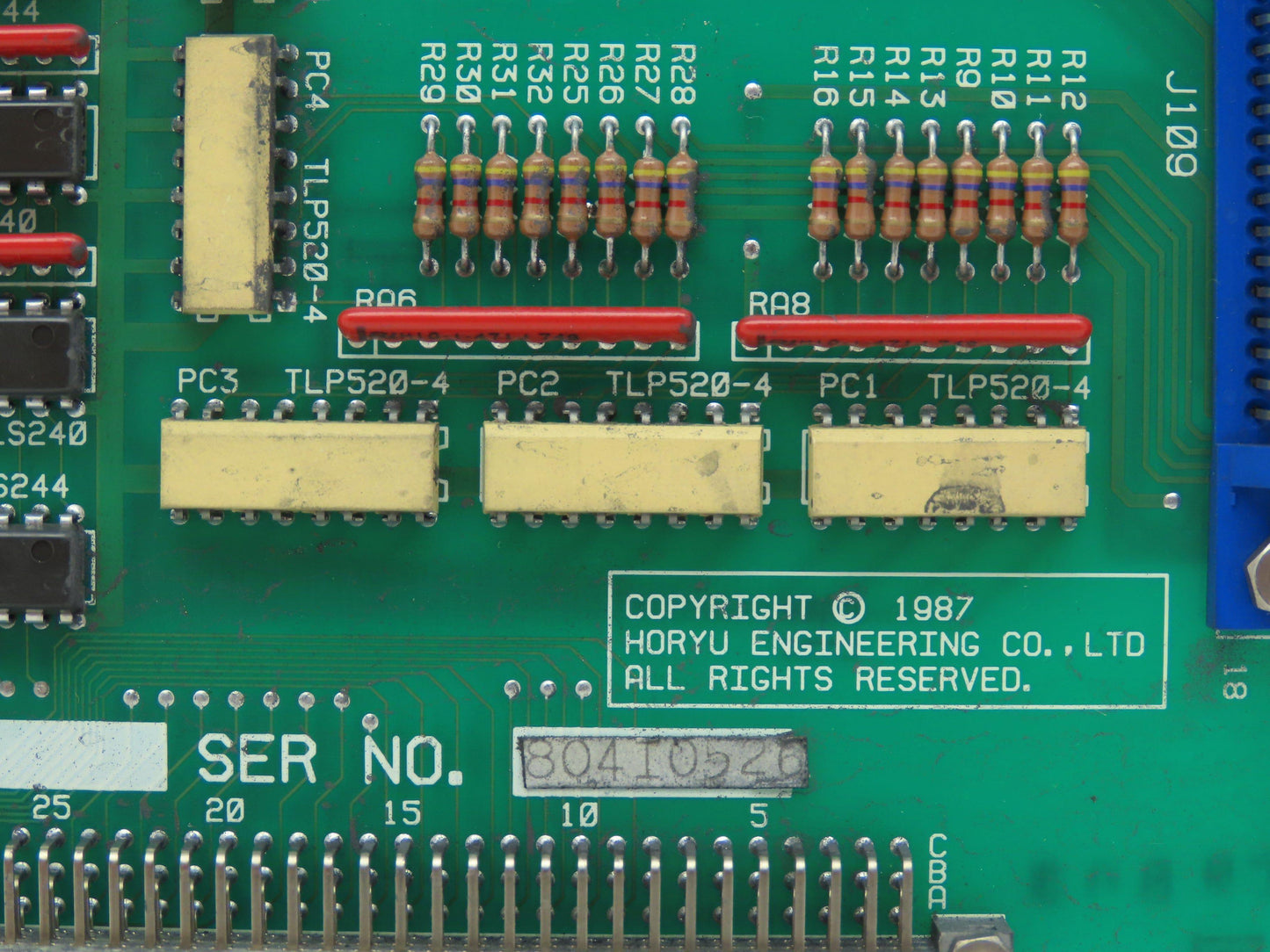 Horyu Eng. 8042-112 Circuit Board Servo Control Module